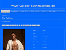 Tablet Screenshot of callboy-suchmaschine.de